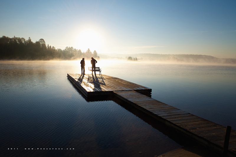 Sunrise at Oxtongue Lake, Part IV of VII.