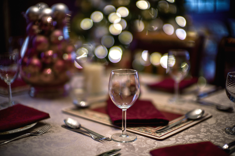 Festive table setting