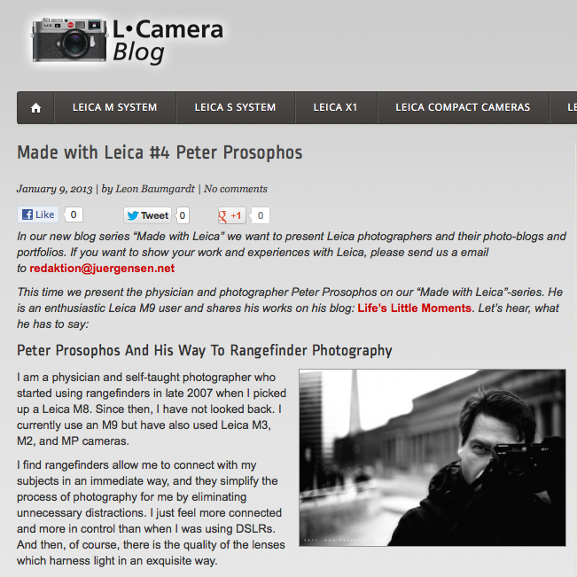 Peter | Prosophos - Made with Leica
