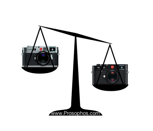 Leica M9 vs. M Weight