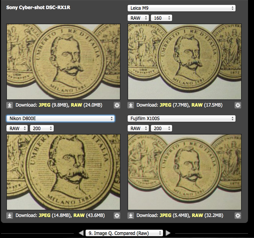 Prosophos - dpreview M9 againts latest cameras