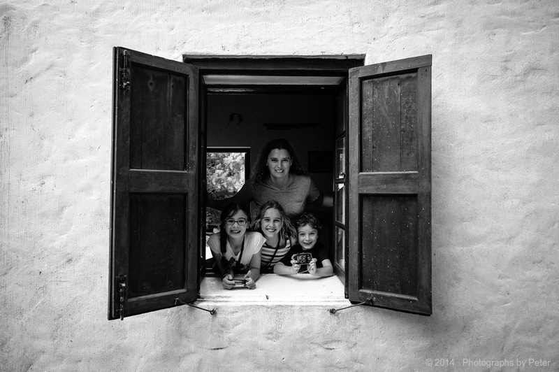 Five in the window