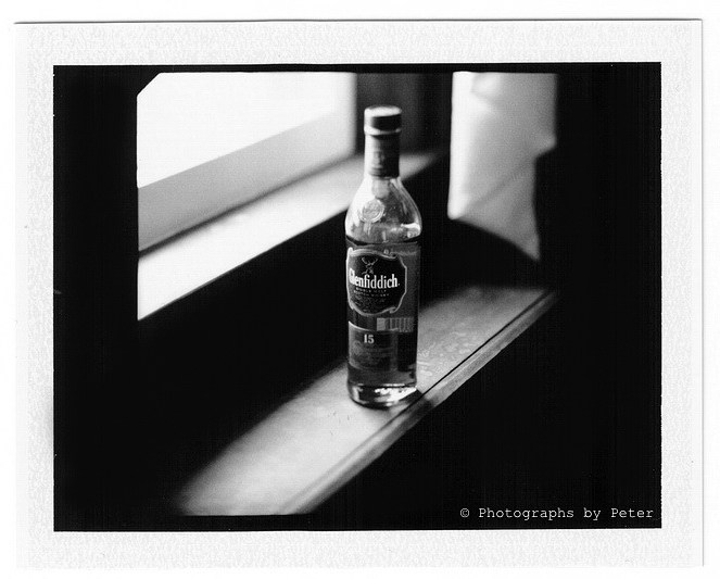 Glenfiddich Window Portrait - Mamiya RZ Tilt-Shift Fuji Instant