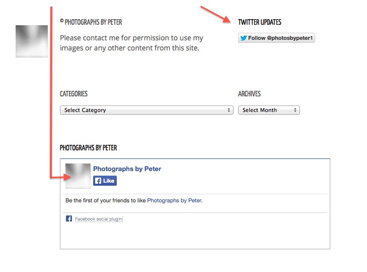Photographs by Peter on Facebook and Twitter