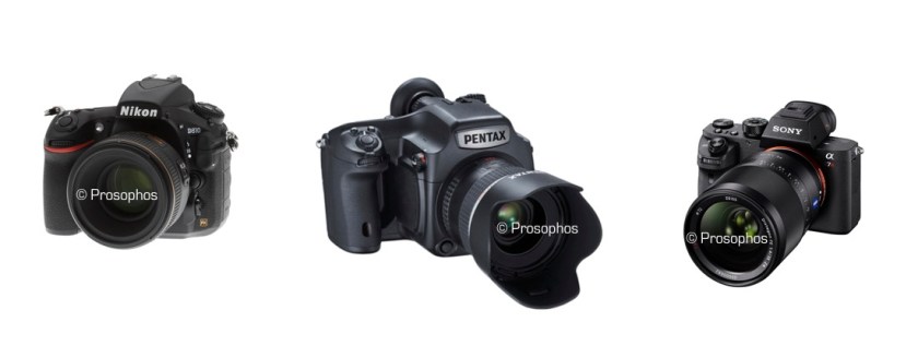 Nikon, Pentax, Sony